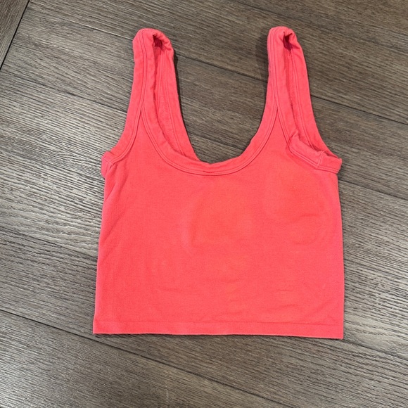 FP Movement by Free People Coral Crop Top - Picture 2 of 3